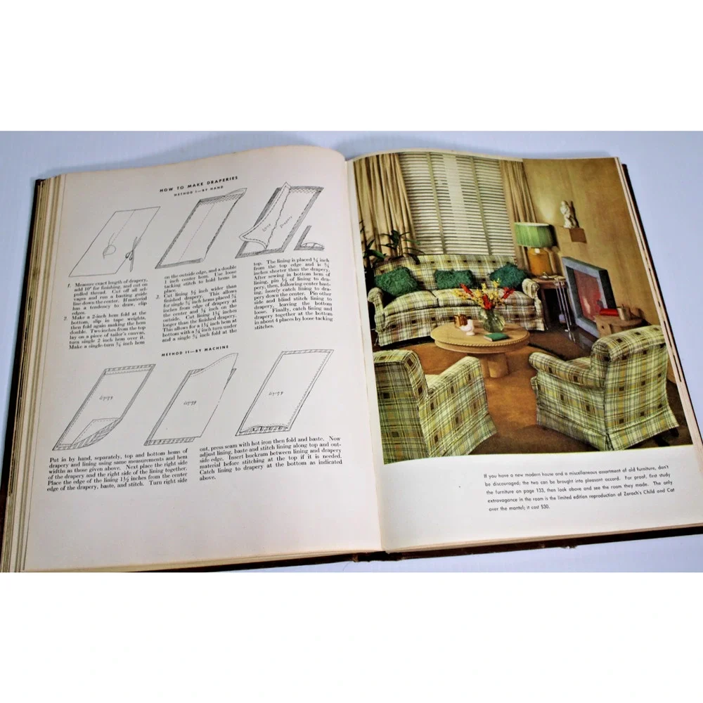 Vintage 1940 Popular Home Decoration Mary Davis Gillies McCall’s Interior Design